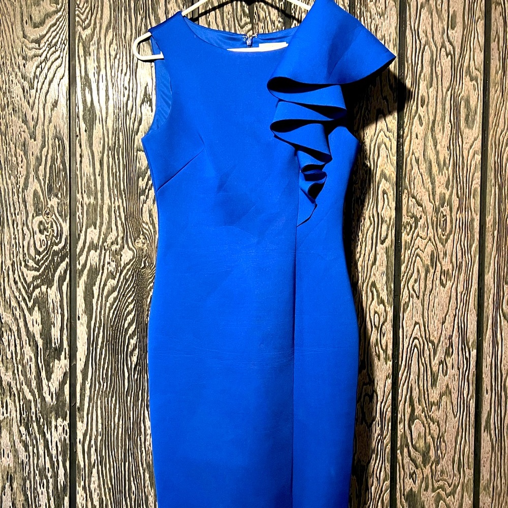 Royal blue dress. Size 8